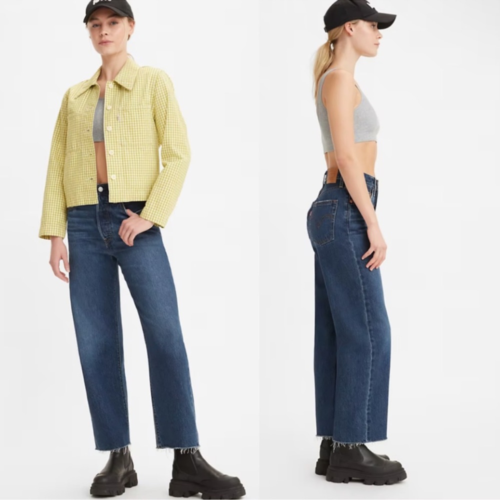 Levi’s Ribcage Straight Ankle Jeans size 26
